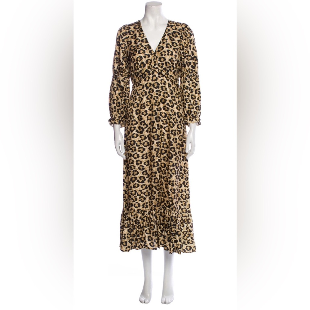 Shrimps Leopard Print Rosemary Dress